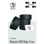 24-015 Michelin N20 Rally Tires 17-19 inches