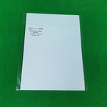 5183 Полистирол белый лист 0,7 мм - 175х250 мм - 2 шт